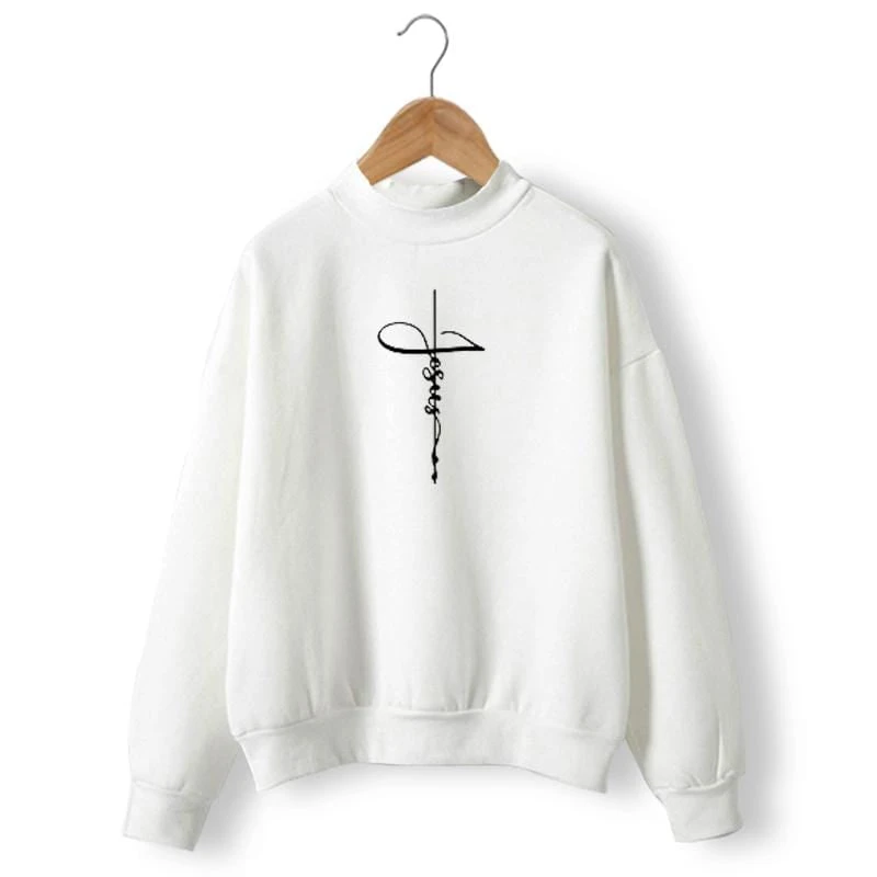 Christian Sweatshirt Jesus Cross 3 Christian Sweatshirt Jesus Cross