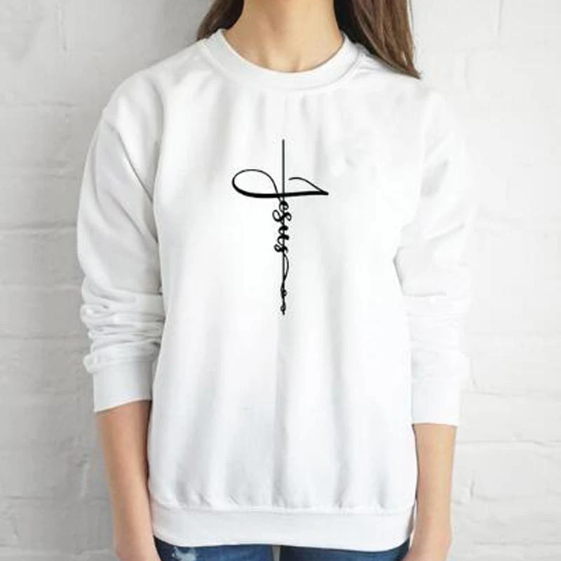 Christian Sweatshirt Jesus Cross 4 Christian Sweatshirt Jesus Cross - Image 2