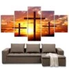 Christian Canvas Art Golgotha Cross 2 Christian Canvas Art Golgotha Cross -Lord's Guidance jesus cross wall painting