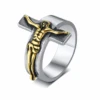Christian Ring Jesus Crucifix 1 Christian Ring Jesus Crucifix -Lord's Guidance jesus crucifix ring lord s guidance