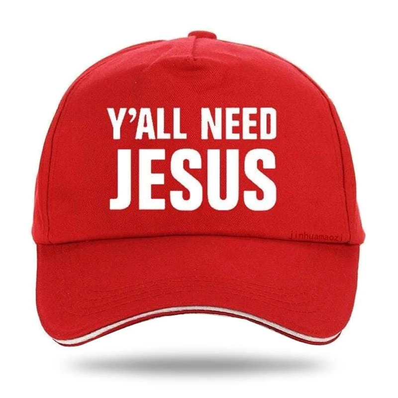 Christian Cap Y'All Need Jesus 7 Christian Cap Y'All Need Jesus - Image 5