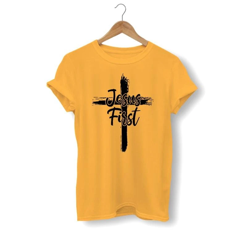 Christian T-Shirt Jesus First 5 Christian T-Shirt Jesus First - Image 3