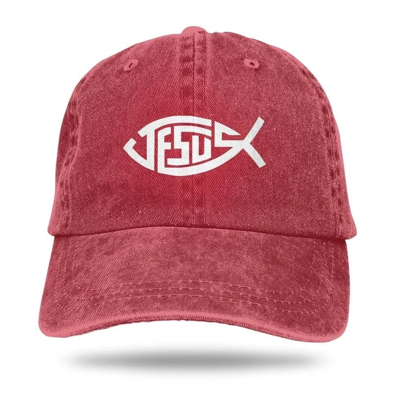 Christian Cap Jesus Fish Cap 4 Christian Cap Jesus Fish Cap - Image 2
