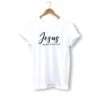 Christian T-Shirt Name Above All Names 1 Christian T-Shirt Name Above All Names -Lord's Guidance jesus girl t shirt white