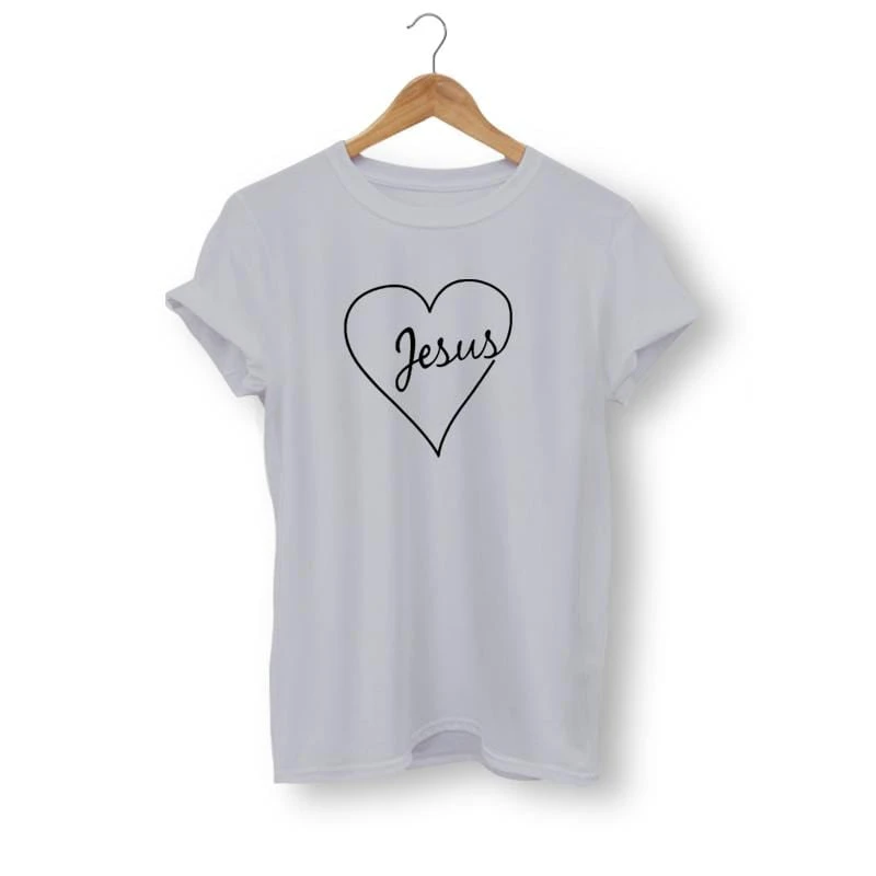 Christian T-Shirt Jesus In My Heart 10 Christian T-Shirt Jesus In My Heart - Image 8