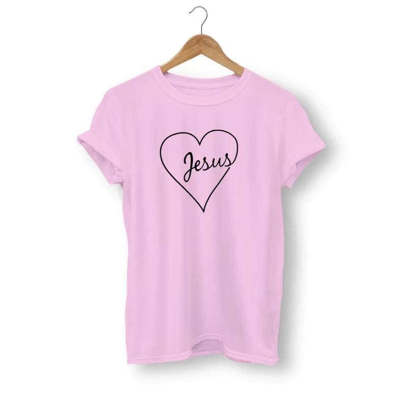 Christian T-Shirt Jesus In My Heart 9 Christian T-Shirt Jesus In My Heart - Image 7