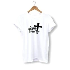 Christian T-Shirt Jesus Loves Me