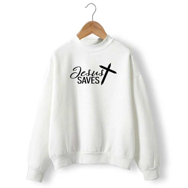 Christian Sweatshirt Jesus Saves 3 Christian Sweatshirt Jesus Saves