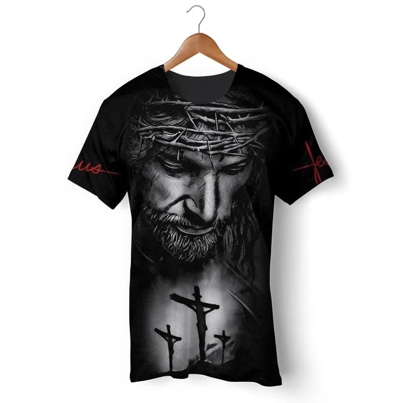 Christian T-Shirt Jesus 3 Christian T-Shirt Jesus