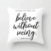 Christian Pillow Cover John 20:29 -Lord's Guidance john 20 29 pillow cover lord s guidance