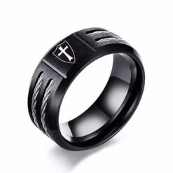 Christian Ring Knights Templar Cross