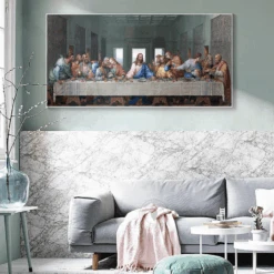 Christian Canvas Art The Last Meal 10 Christian Canvas Art The Last Meal -Lord's Guidance last supper canvas art lords guidance