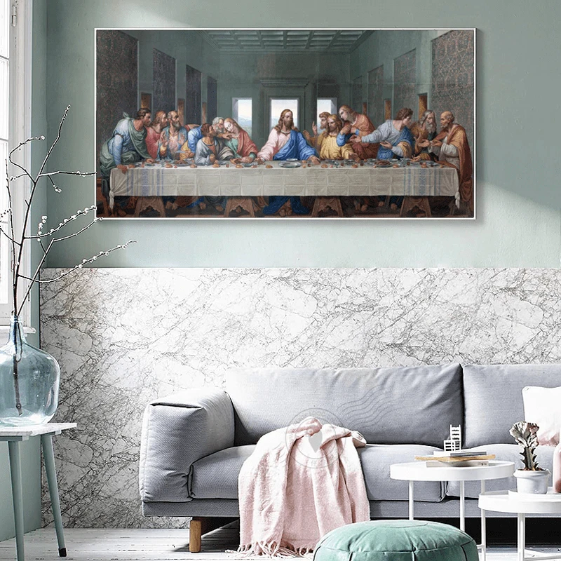 Christian Canvas Art The Last Meal 5 Christian Canvas Art The Last Meal - Image 3