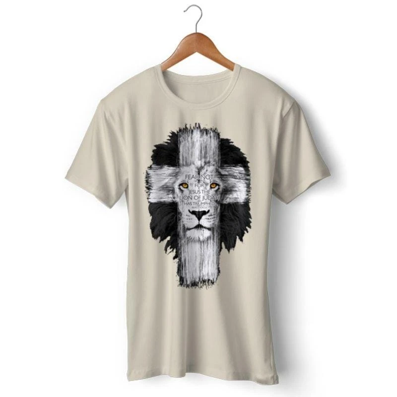 Christian T-Shirt Lion Of Judah 6 Christian T-Shirt Lion Of Judah - Image 4
