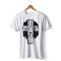 Christian T-Shirt Lion Of Judah 12 Christian T-Shirt Lion Of Judah -Lord's Guidance lion cross t shirt white f63f0736 0844 4f5a 9773 9fbf65bb5710