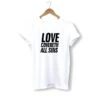 Christian T-Shirt Love Covereth All Sins 2 Christian T-Shirt Love Covereth All Sins -Lord's Guidance love covereth all sins shirt white