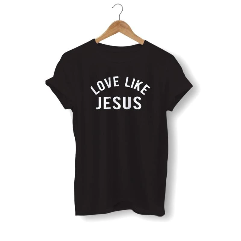 Christian T-Shirt Love Like Jesus 5 Christian T-Shirt Love Like Jesus - Image 3