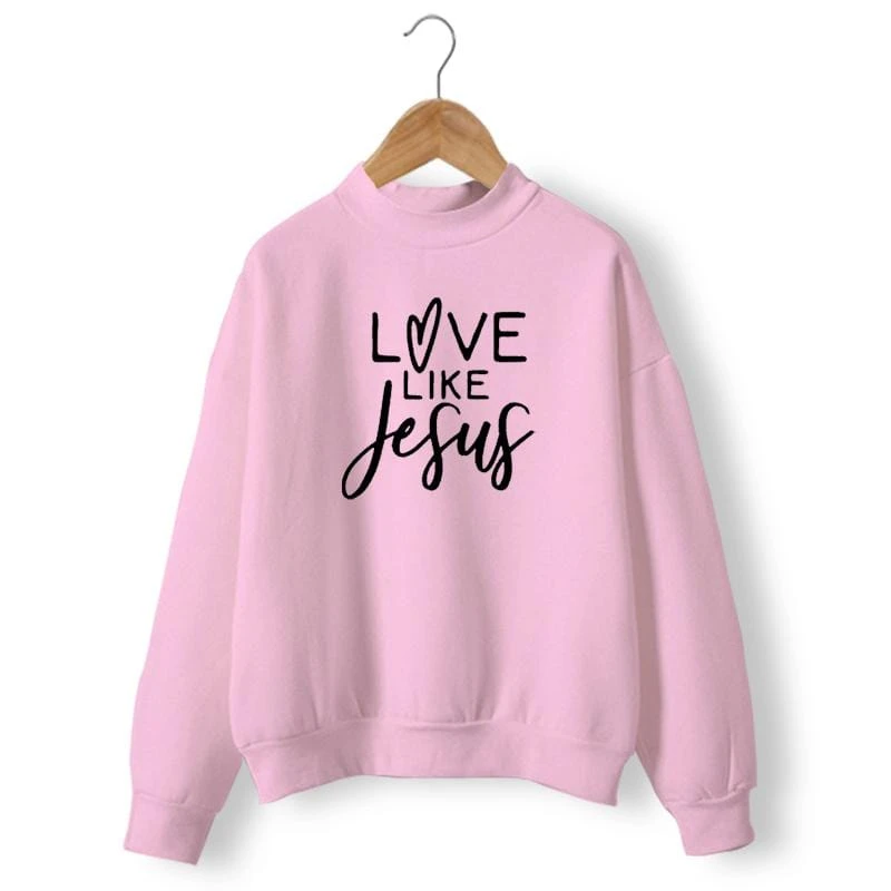 Christian Sweatshirt Love Like Jesus 8 Christian Sweatshirt Love Like Jesus - Image 6