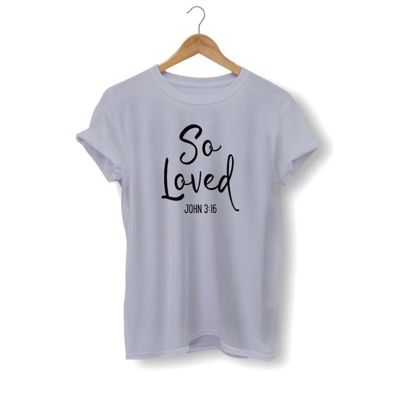 Christian T-Shirt So Loved 11 Christian T-Shirt So Loved - Image 9