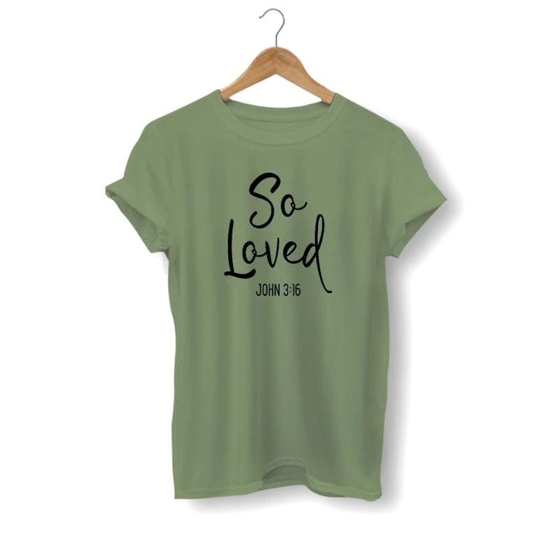 Christian T-Shirt So Loved 12 Christian T-Shirt So Loved - Image 10
