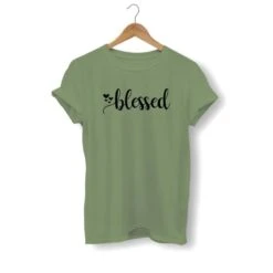 Christian T-Shirt Blessed 25 Christian T-Shirt Blessed -Lord's Guidance made to worship shirt olive 8eca7e01 bf5a 4c34 ae85 75eb653dc90a