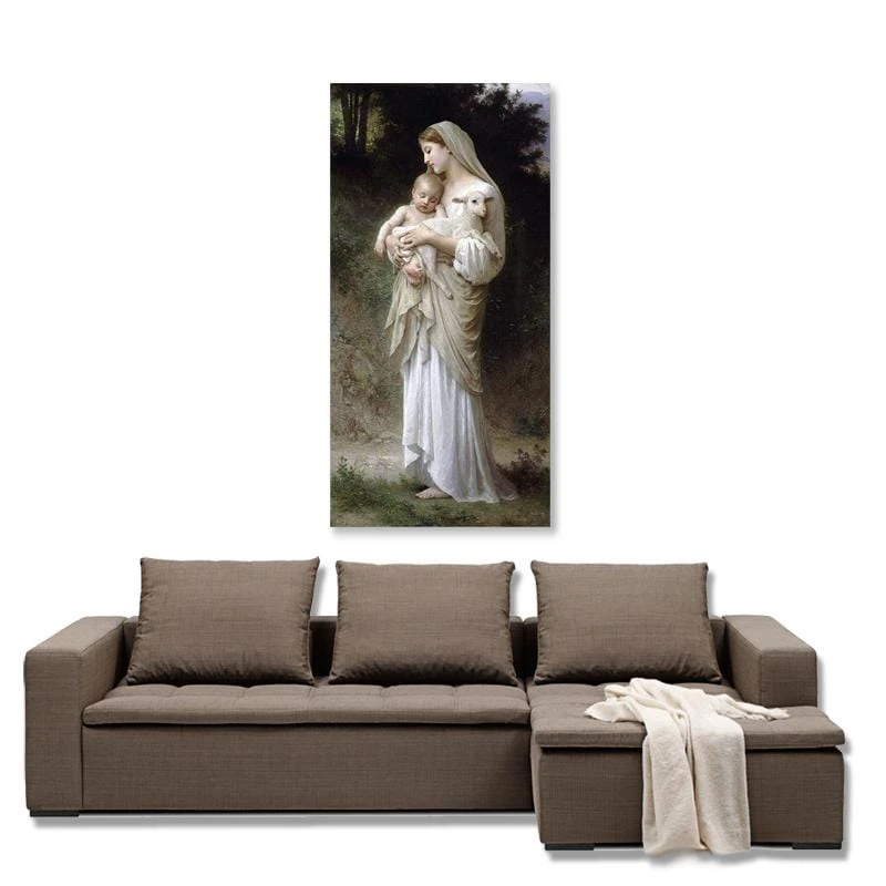 Christian Canvas Art Mary And Jesus 3 Christian Canvas Art Mary And Jesus