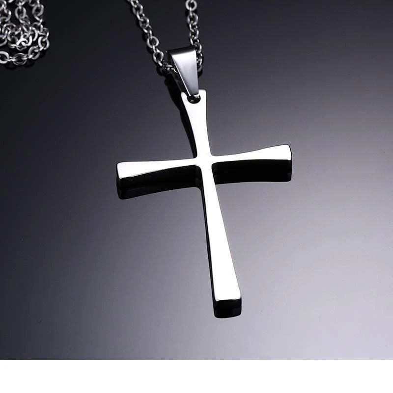 Men's Christian Necklace Stainless Steel 5 Men's Christian Necklace Stainless Steel - Image 3