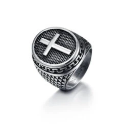 Christian Ring Men's Signet Ring