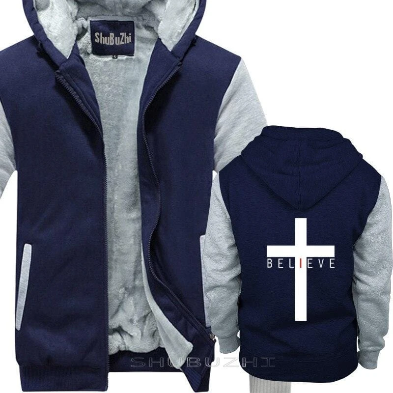 Christian Jacket Believe Cross 3 Christian Jacket Believe Cross