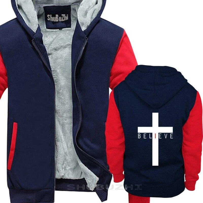 Christian Jacket Believe Cross 5 Christian Jacket Believe Cross - Image 3