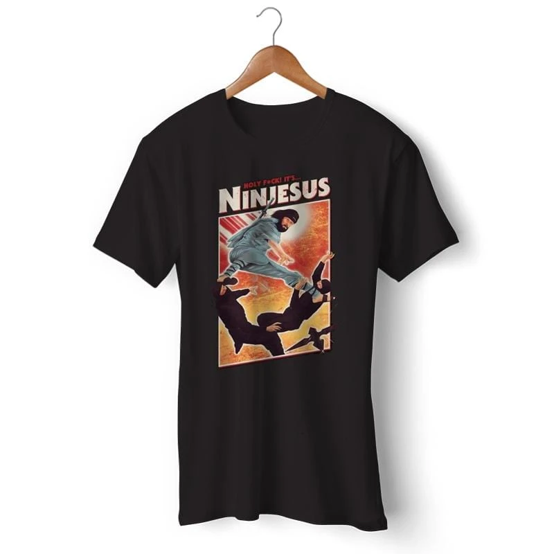 Christian T-Shirt Ninjesus 3 Christian T-Shirt Ninjesus