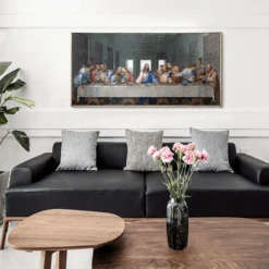 Christian Canvas Art The Last Meal 11 Christian Canvas Art The Last Meal -Lord's Guidance no framed the last supper canvas art lords guidance