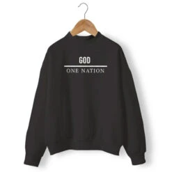 Christian Sweatshirt One Nation Under God 13 Christian Sweatshirt One Nation Under God -Lord's Guidance one nation under god sweatshirt black