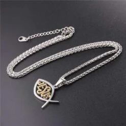 Women's Christian Necklace Ichthys 9 Women's Christian Necklace Ichthys -Lord's Guidance pendant Ichthys lord s guidance