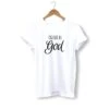 Christian T-Shirt Powered By God 1 Christian T-Shirt Powered By God -Lord's Guidance powered by god t shirt white