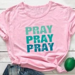 Christian T-Shirt Pray On It 12 Christian T-Shirt Pray On It -Lord's Guidance pray on it pray over it pray through it shirt