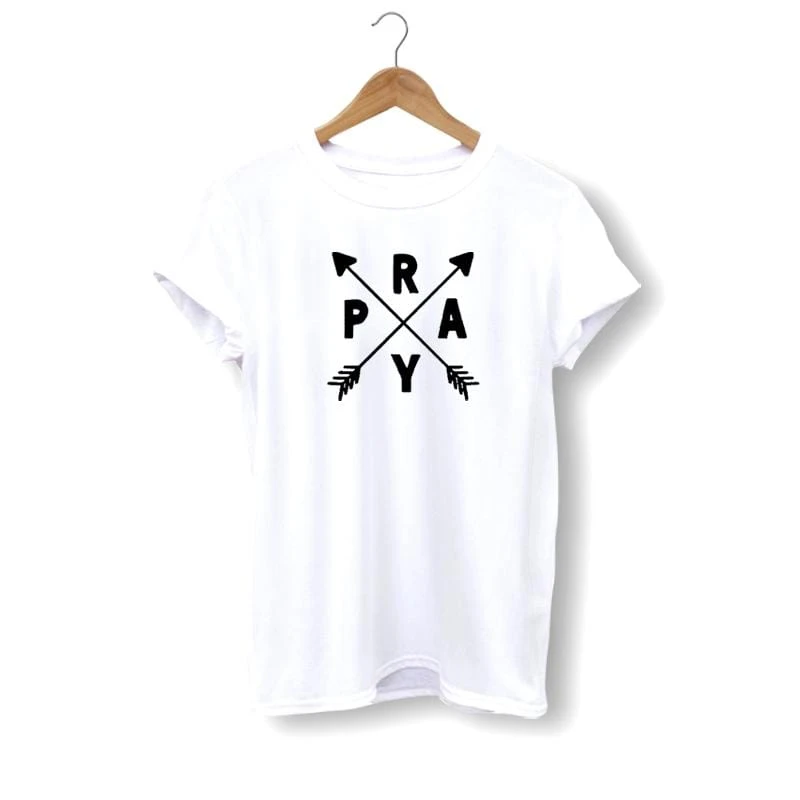 Christian T-Shirt Pray Arrows 3 Christian T-Shirt Pray Arrows