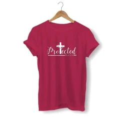 Christian T-Shirt Protected 19 Christian T-Shirt Protected -Lord's Guidance protected psalm 91 t shirt burgundy