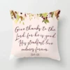 Christian Pillow Cover Psalm 136 -Lord's Guidance psalm 136 pillow cover lord s guidance
