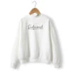Christian Sweatshirt Redeemed 1 Christian Sweatshirt Redeemed -Lord's Guidance redeemed sweatshirt white