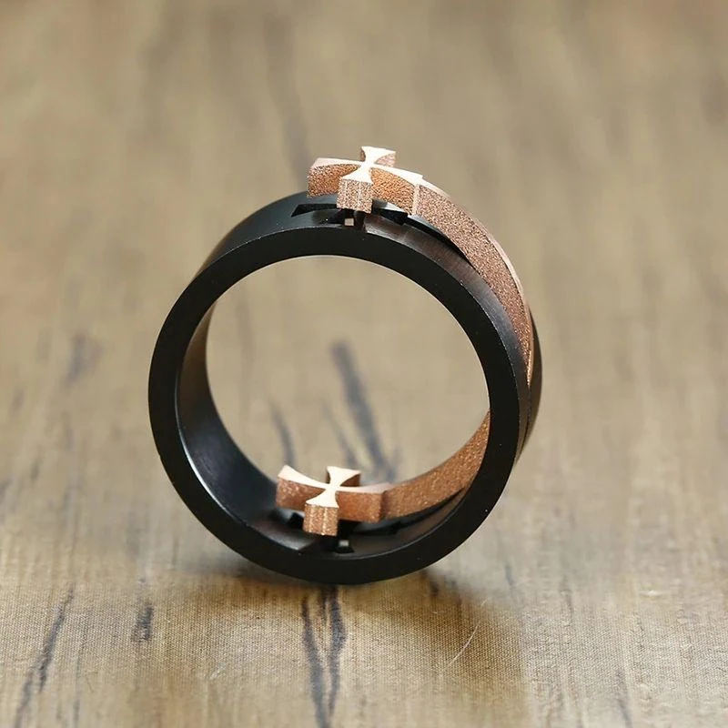 Christian Ring Patty Cross 6 Christian Ring Patty Cross - Image 4