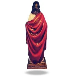 Christian Figurine Sacred Heart Of Jesus 9 Christian Figurine Sacred Heart Of Jesus -Lord's Guidance sacred heart of jesus figurine back