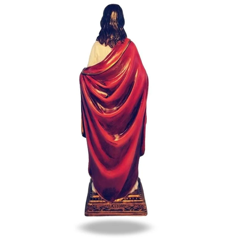 Christian Figurine Sacred Heart Of Jesus 5 Christian Figurine Sacred Heart Of Jesus - Image 3