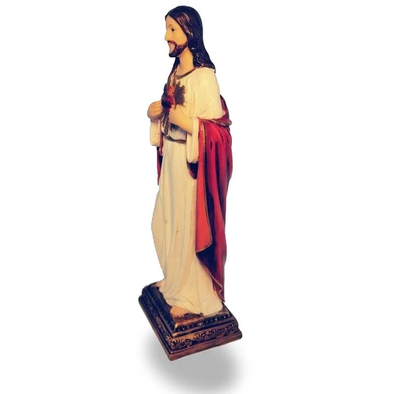 Christian Figurine Sacred Heart Of Jesus 4 Christian Figurine Sacred Heart Of Jesus - Image 2