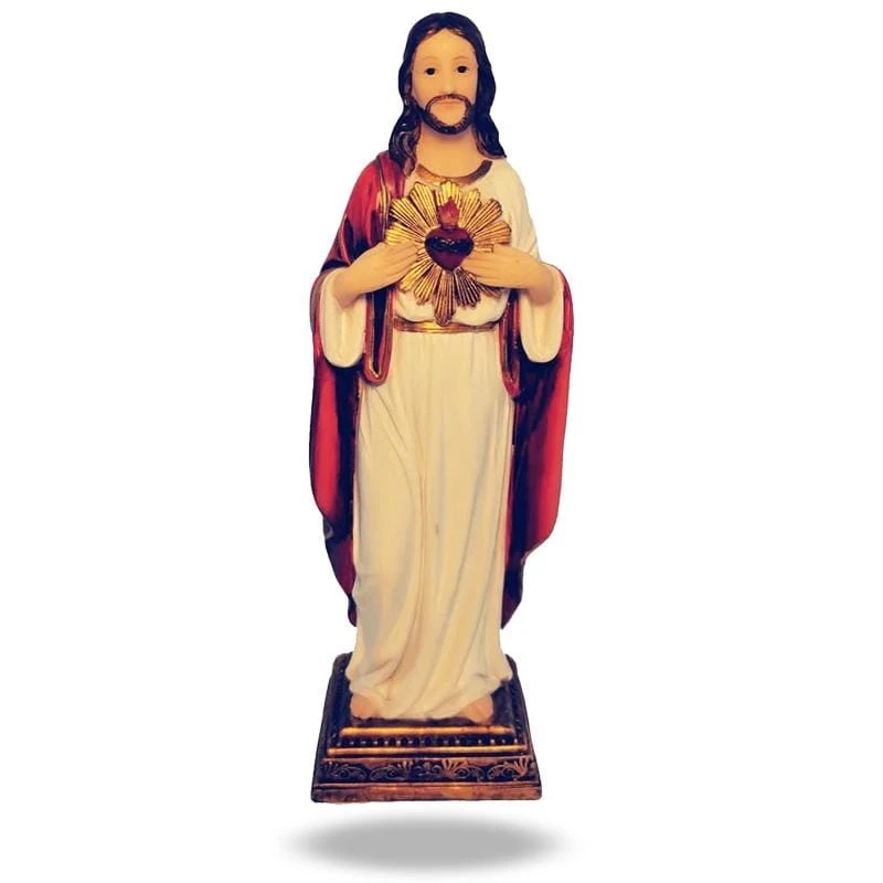 Christian Figurine Sacred Heart Of Jesus 3 Christian Figurine Sacred Heart Of Jesus