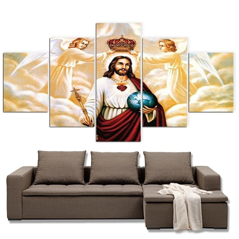 Christian Canvas Art Sacred Heart Of Jesus 3 Christian Canvas Art Sacred Heart Of Jesus