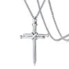 Men's Christian Necklace Nails (Silver) 1 Men's Christian Necklace Nails (Silver) -Lord's Guidance silver nail cross necklace lord s guidance 224822d1 8016 43cc be69 af70b8f64249