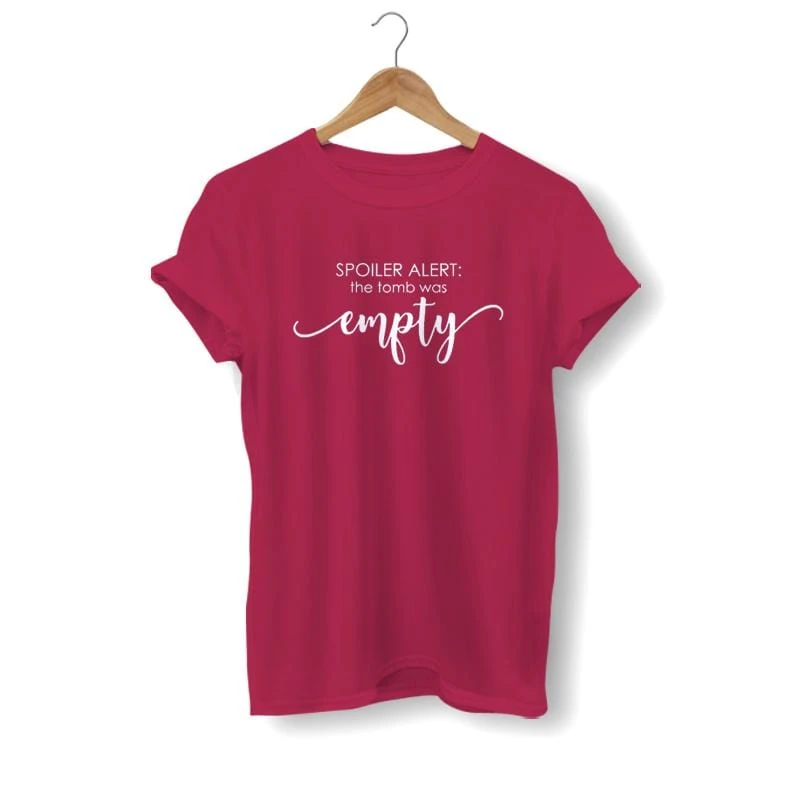 Christian T-Shirt Spoiler Alert The Tomb Was Empty 9 Christian T-Shirt Spoiler Alert The Tomb Was Empty - Image 7