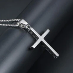 Men's Christian Necklace Second Coming 9 Men's Christian Necklace Second Coming -Lord's Guidance stainless steel cross necklace lord s guidance