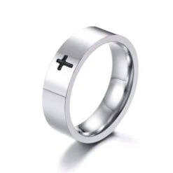 Christian Ring Stainless Steel